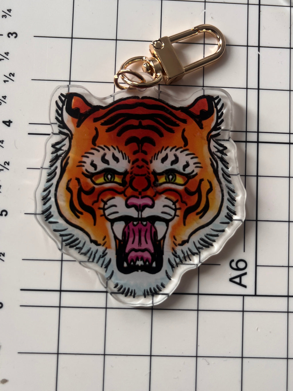 Tiger Keychain