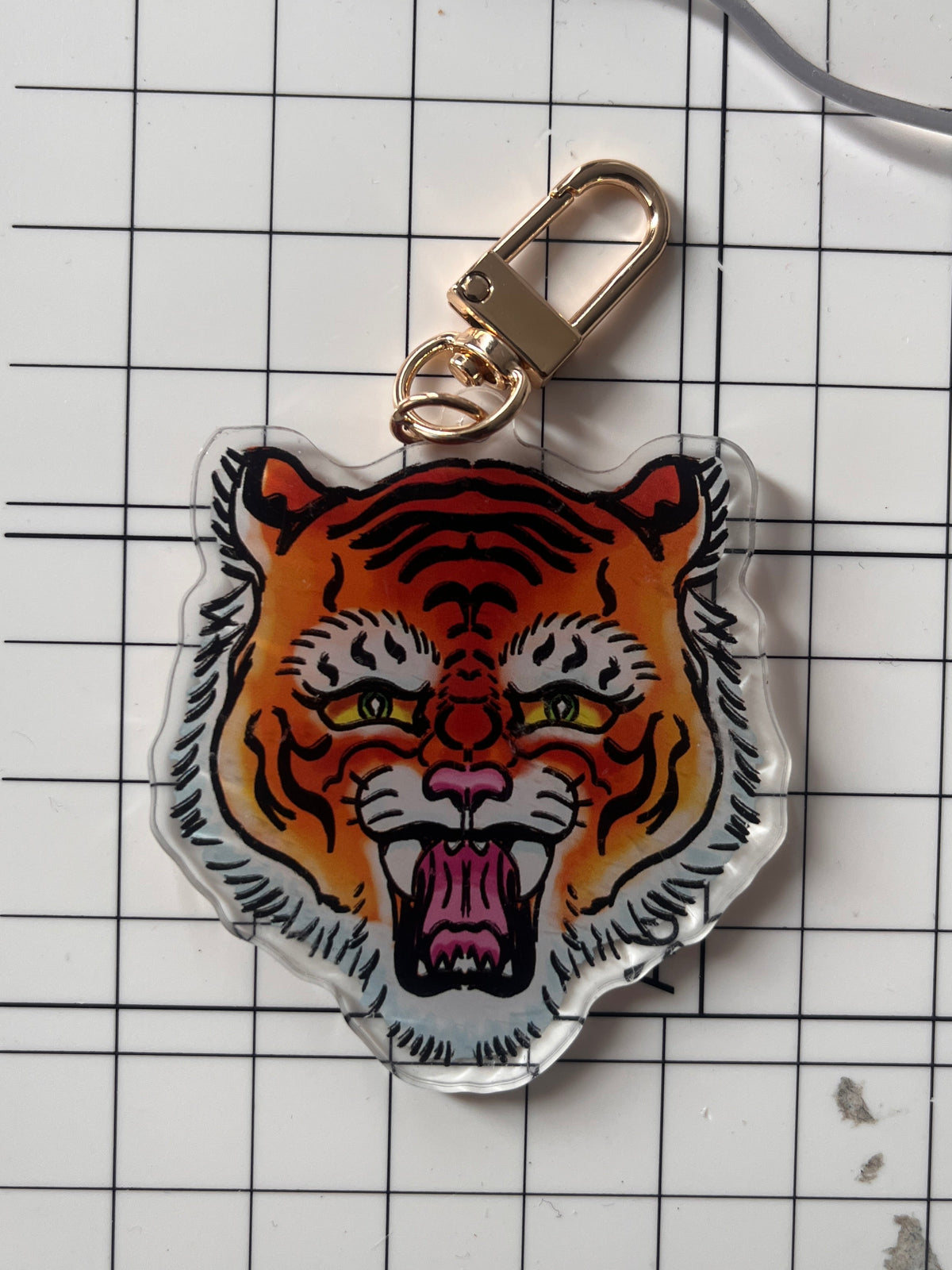 Tiger Keychain