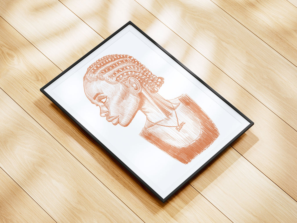 Timeless Gaze Print