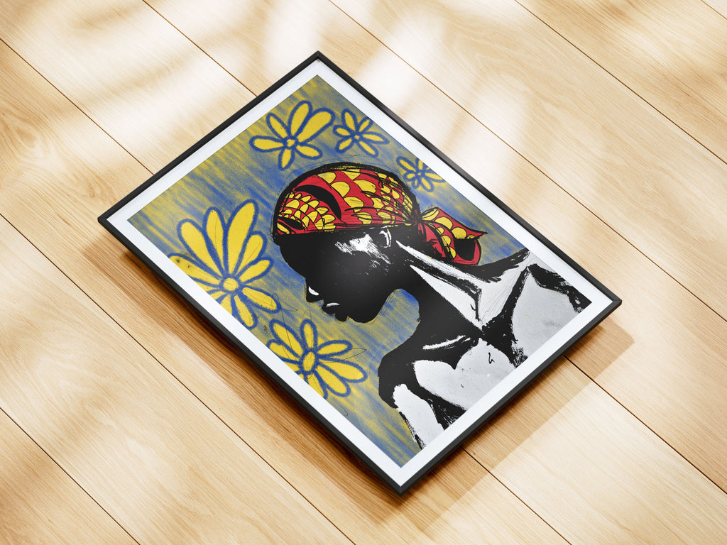 Flower Girl Print
