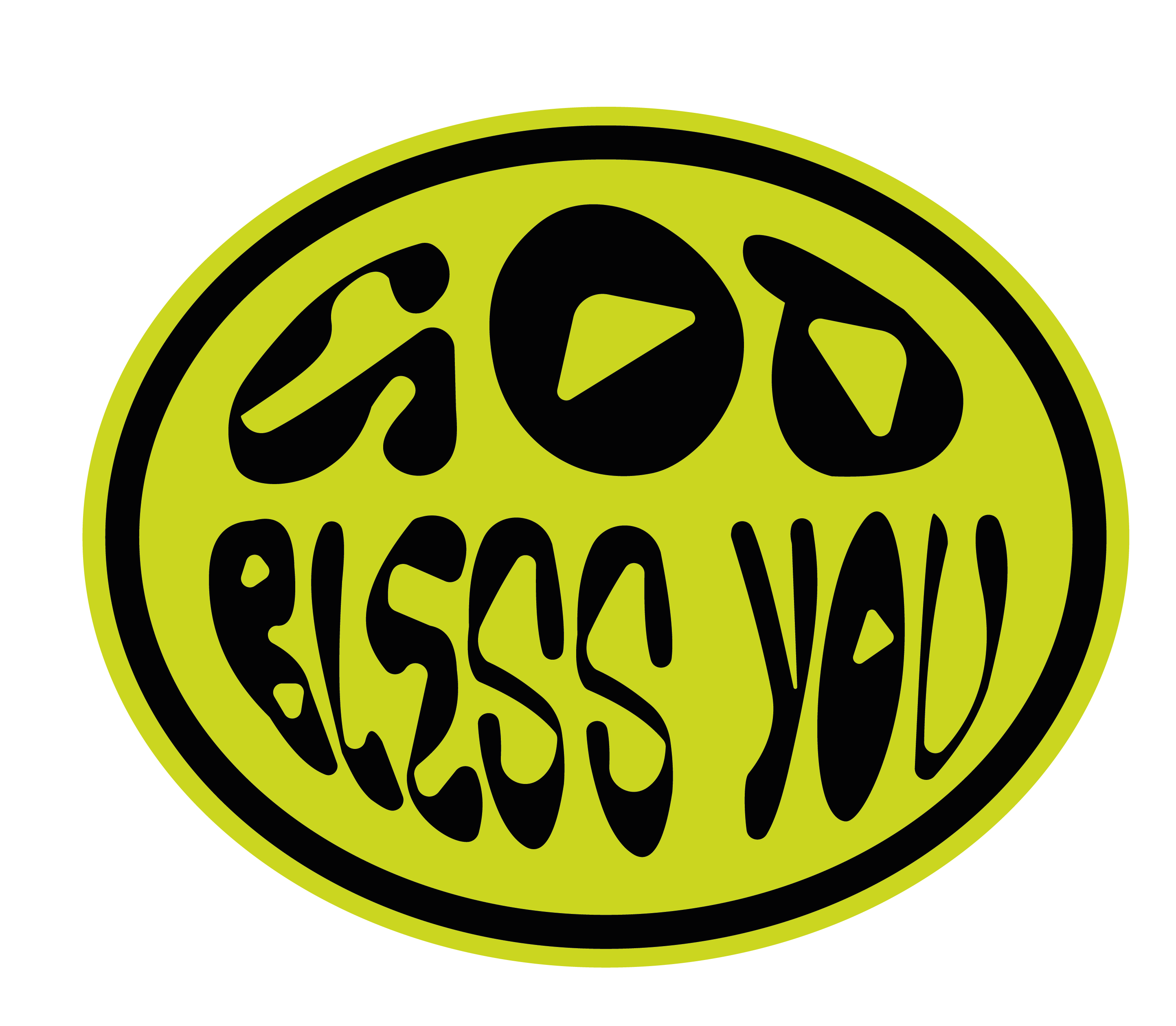 God Bless You Sticker