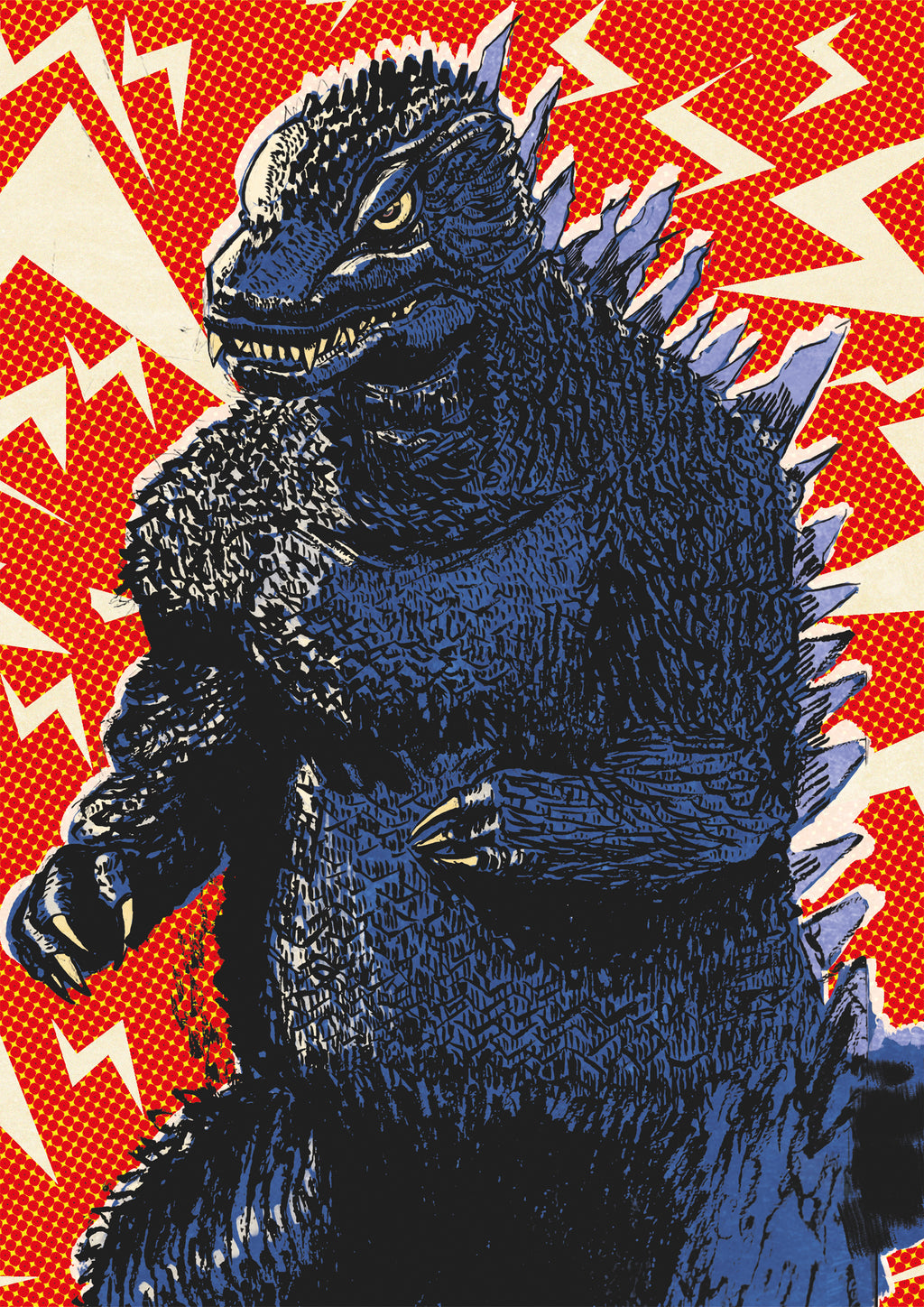 Godzilla Print