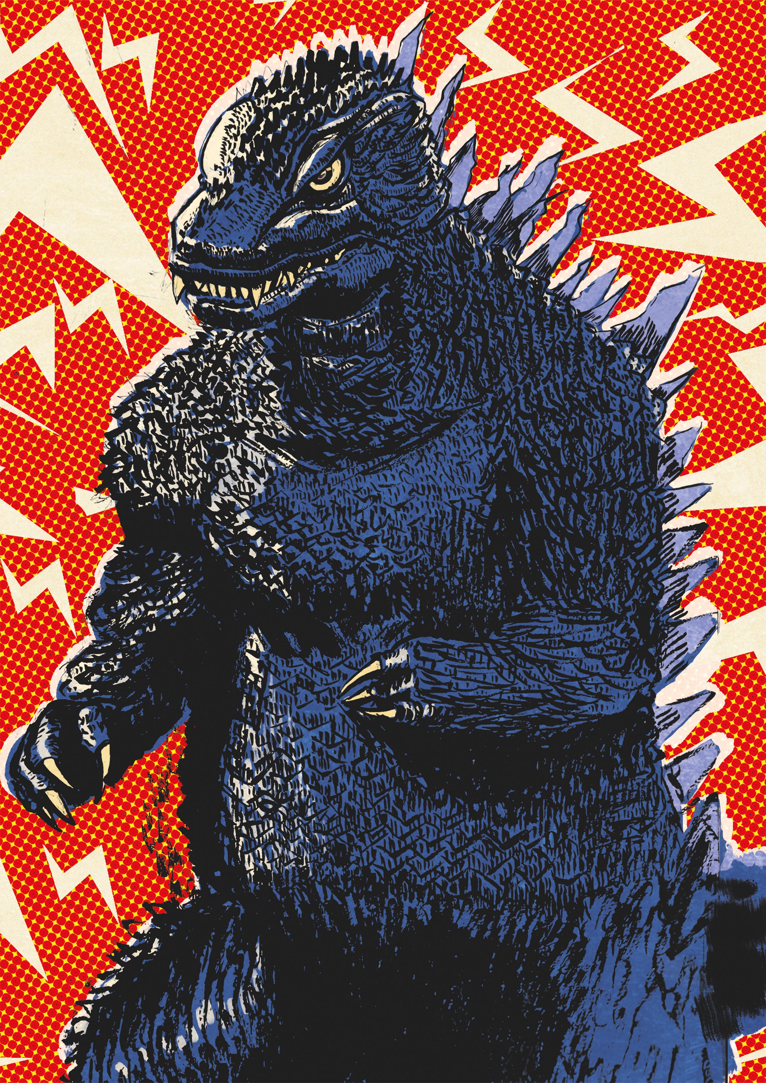 Godzilla Print