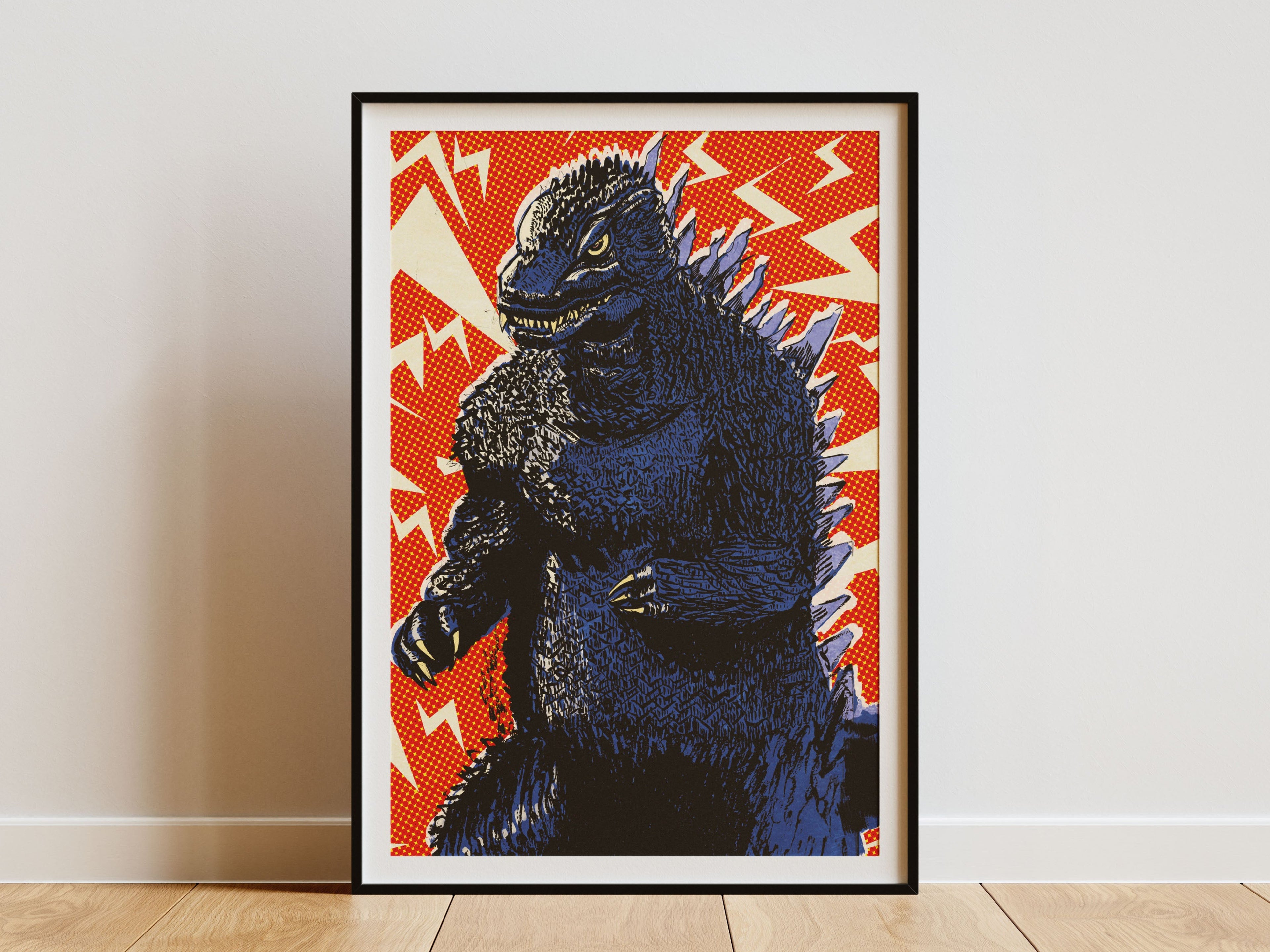 Godzilla Print