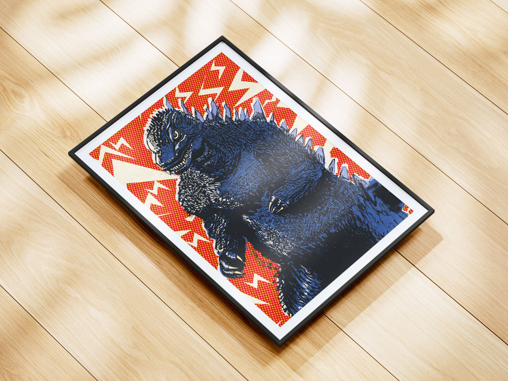 Godzilla Print