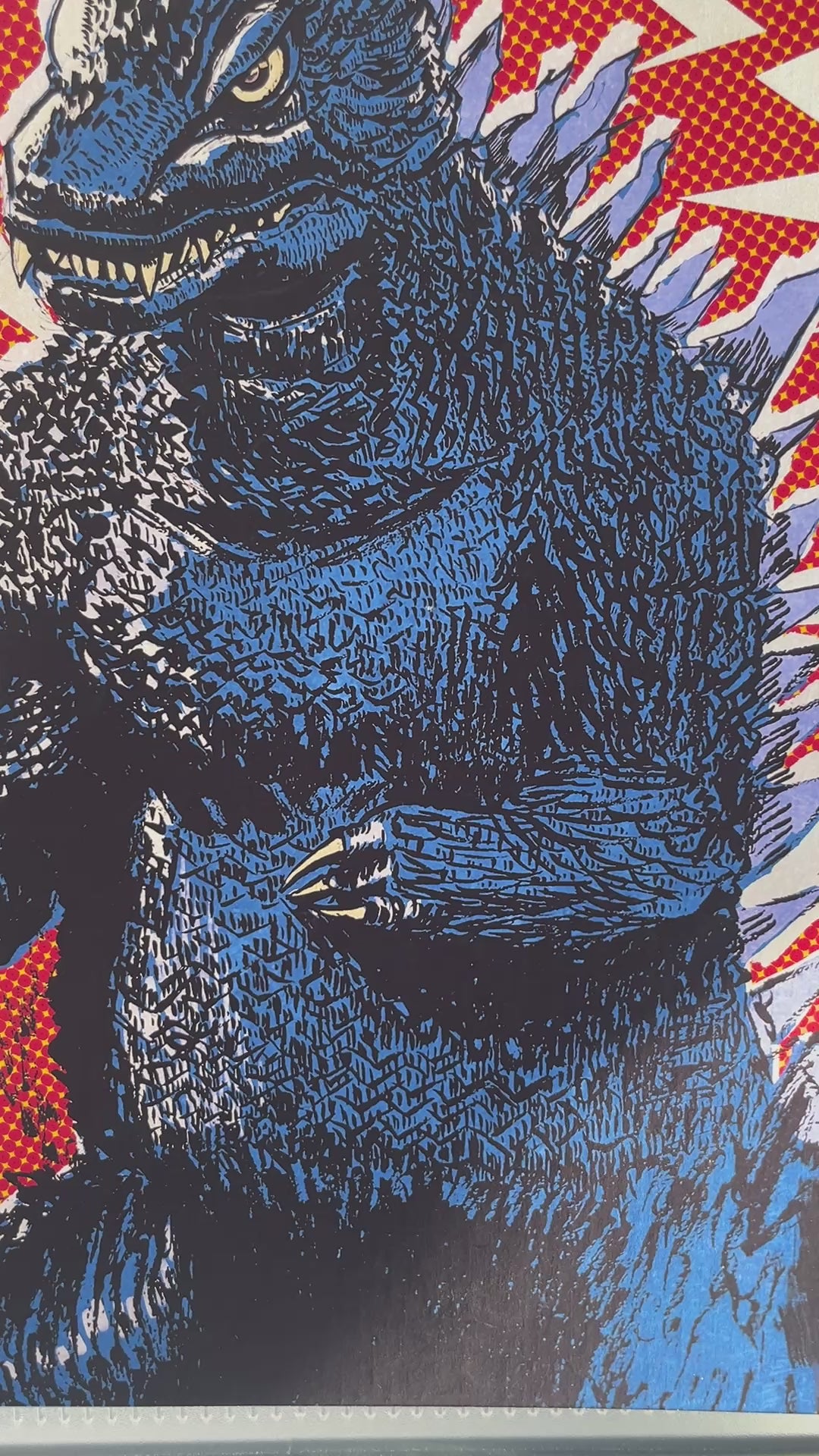 Godzilla Print