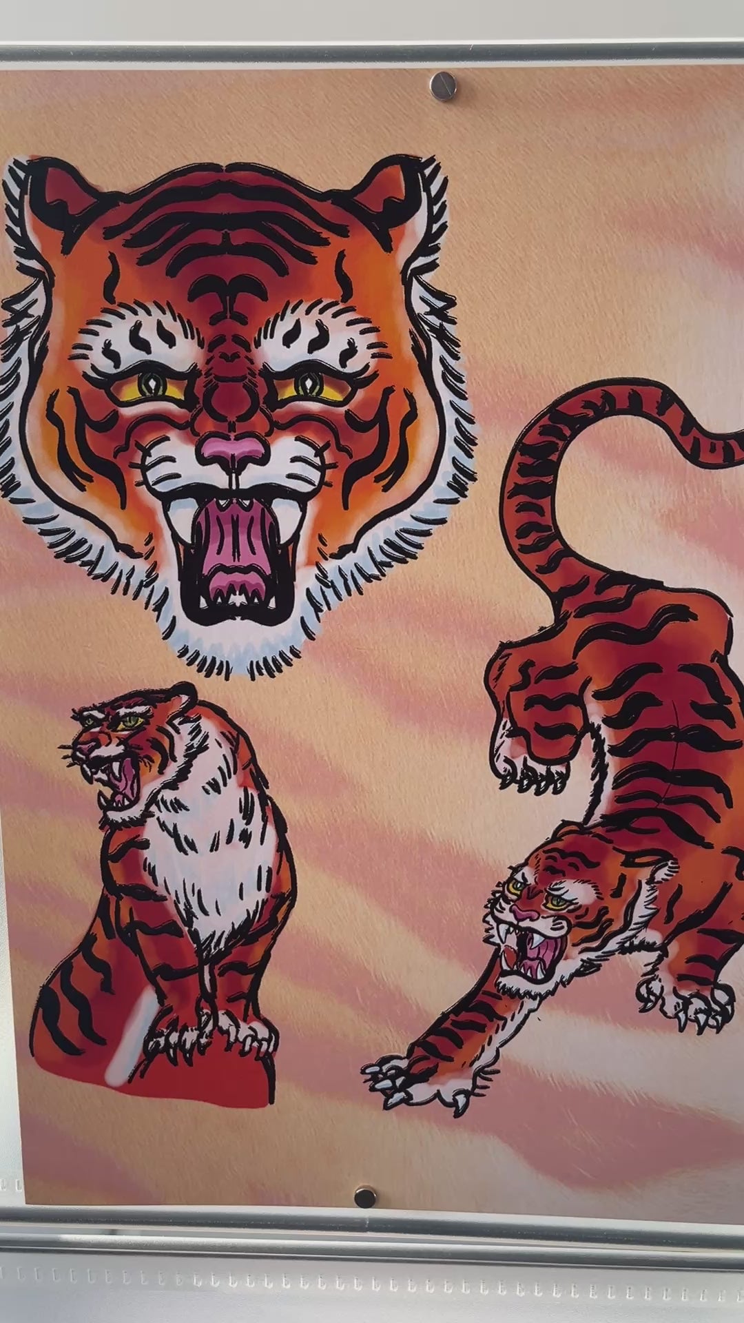 Furious Tiger Print