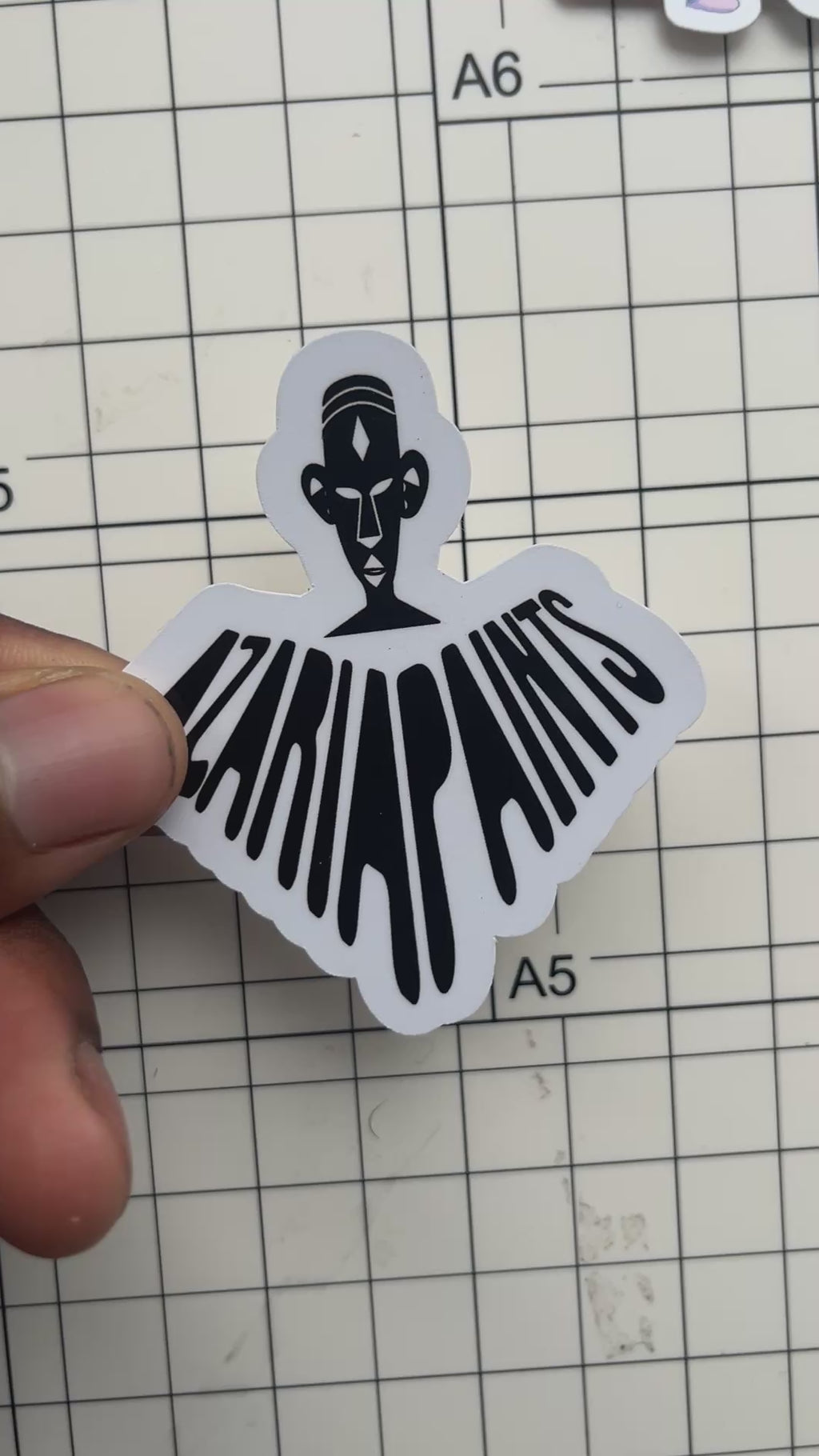 Azariapaints Logo Sticker