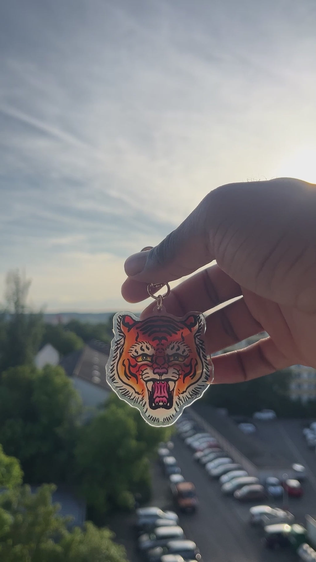 Tiger Keychain