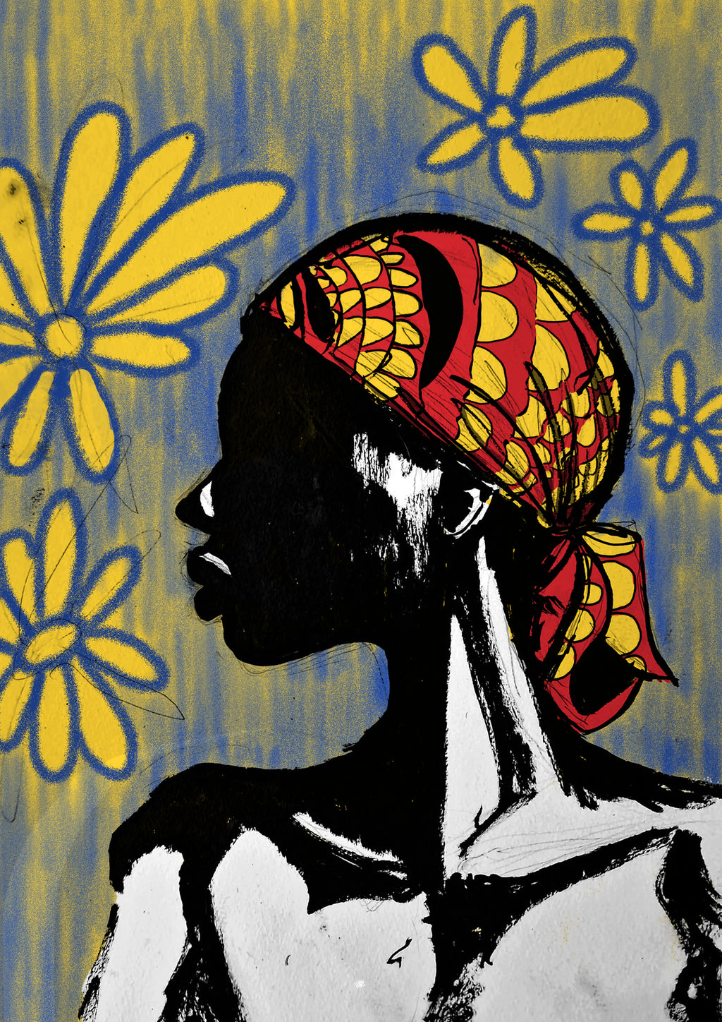 Flower Girl Print