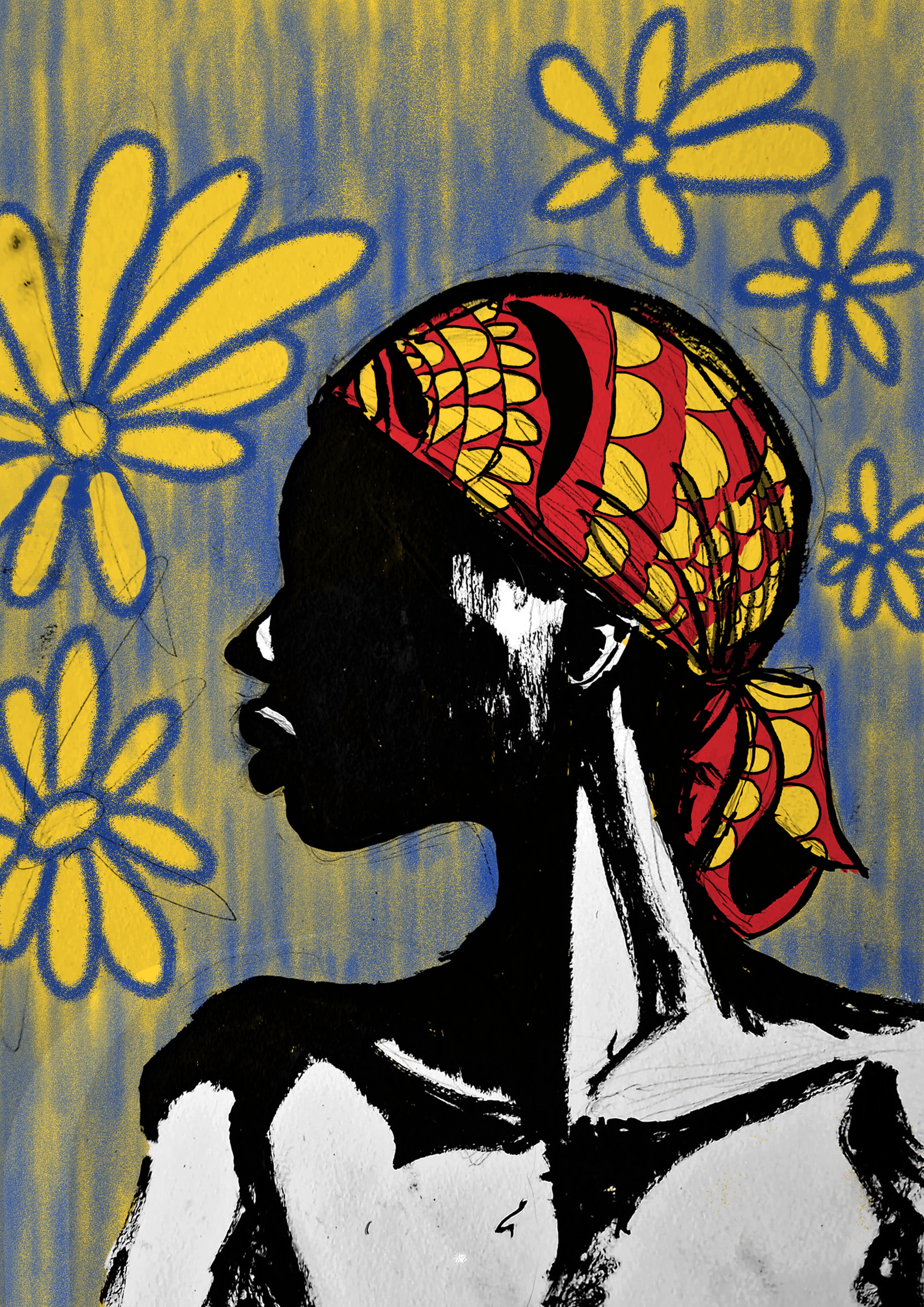 Flower Girl Print