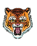 Furious Tiger Sticker