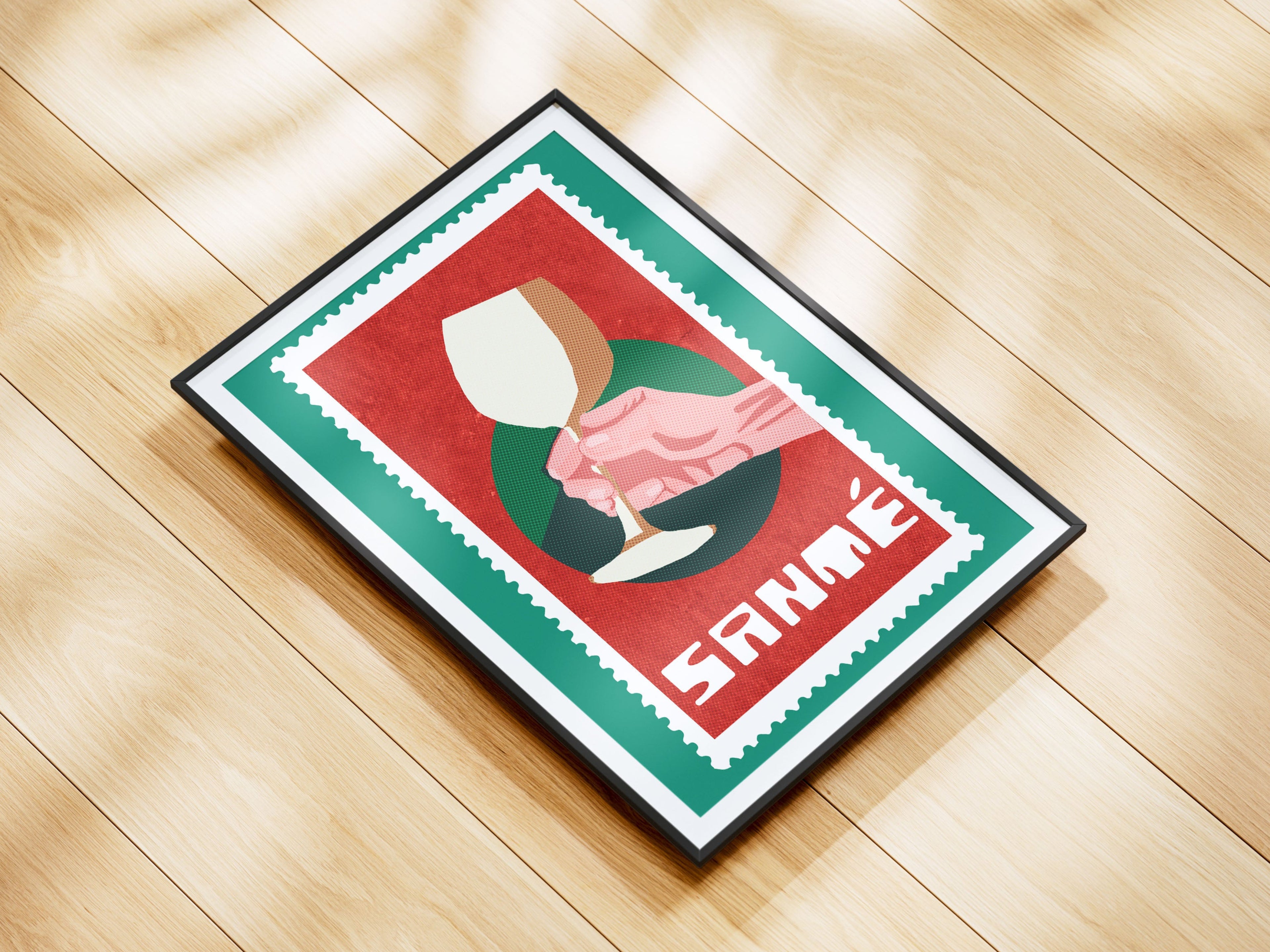 Wine Santé Print